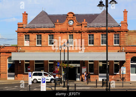berwick upon tweed railway station northumberland england UK Stock