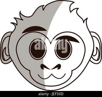 Cute monkey design Stock Vector Image & Art - Alamy