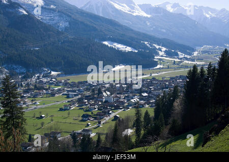 Mountain Bram, Pinzgau, Austria, Bramberg, Österreich Stock Photo