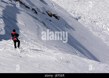 Mountain rescue service, Bergwacht Stock Photo