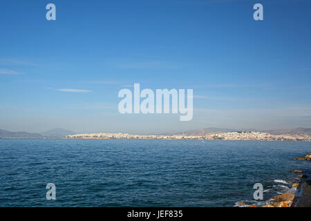 Attika is a peninsula or a historical scenery in medium Greek's country with the principal place Athens. Today in her lies the Greek region of Attika. Stock Photo