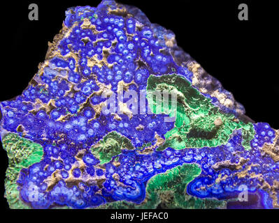 Azurite mineral - copper ore Stock Photo