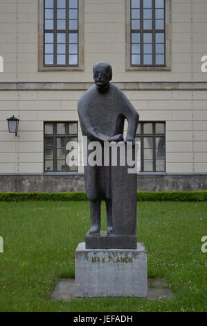 Max Planck Statue Stock Photo