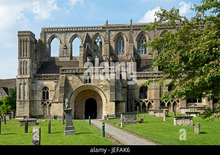 Malmesbury Abbey, Wiltshire, England UK Stock Photo