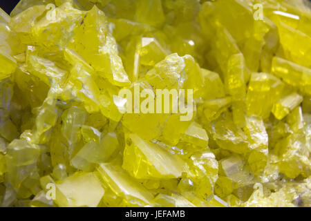 Sulphur mineral Stock Photo