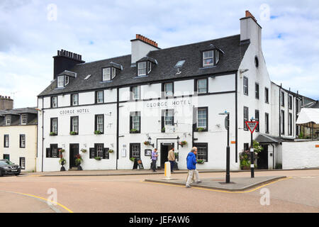 the george hotel inveraray argyll scotland Stock Photo - Alamy