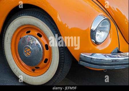 Vintage car in show, MUMBAI Stock Photo