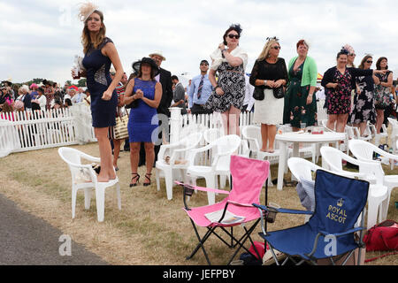 Royal Ascot Horse Race Berkshire England tradition Stock Photo