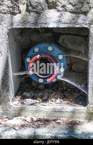 water outlet Stock Photo