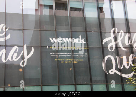 wework shrared office space in Mexico City, Mexico Stock Photo