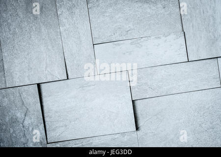 abstract stone textured background - stoneware tiles closeup Stock Photo