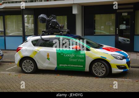 Google Steet View Car Stock Photo