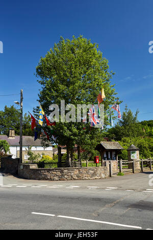 The Arbour Tree Aston on Clun Shropshire West Midlands England UK Stock Photo