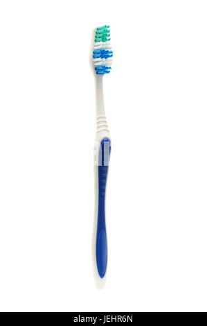 Single plastic tooth brush isolated on white background Stock Photo - Alamy