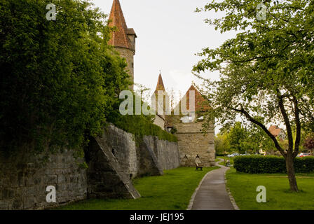 Rothenburg ob der Tauber, germany, europe Stock Photo
