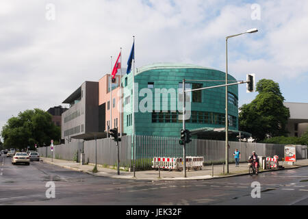 BERLIN, 16TH JUNE: The Embassy of Austria in Berlin on June 16th, 2017. Stock Photo