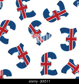 Sign of the money to great britain Stock Vector