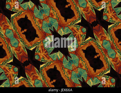Ornate Abstract Pattern Stock Photo