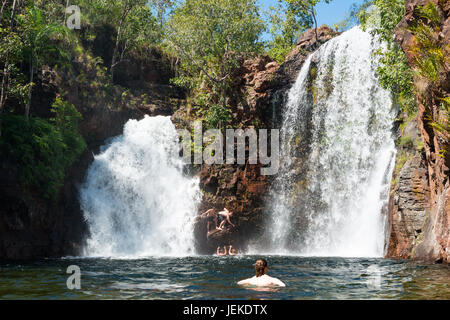 Florence Falls, Litchfield National Park, Australia. Stock Photo