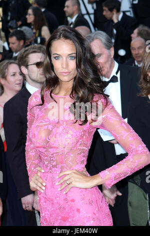 70th annual Cannes Film Festival - 'The Beguiled' - Premiere  Featuring: Jade Foret Where: CANNES, France When: 24 May 2017 Stock Photo