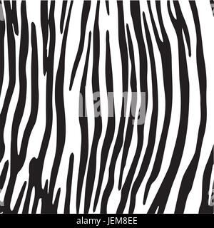 zebra texture skin Grunge overlay texture Abstract vector template Stock Vector