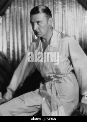 Clive Brook, Publicity Portrait for the Film, 'The Lawyer's Secret', Paramount Pictures, 1931 Stock Photo