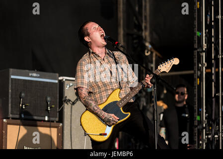 Bearded Theory - Day 2 - Performances  Featuring: Slaves Where: Lichfield, Derbyshire, United Kingdom When: 26 May 2017 Credit: WENN.com Stock Photo