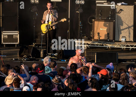 Bearded Theory - Day 2 - Performances  Featuring: Slaves Where: Lichfield, Derbyshire, United Kingdom When: 26 May 2017 Credit: WENN.com Stock Photo