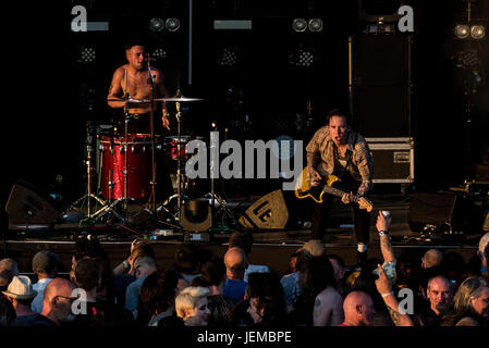 Bearded Theory - Day 2 - Performances  Featuring: Slaves Where: Lichfield, Derbyshire, United Kingdom When: 26 May 2017 Credit: WENN.com Stock Photo