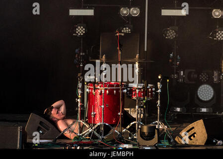 Bearded Theory - Day 2 - Performances  Featuring: Slaves Where: Lichfield, Derbyshire, United Kingdom When: 26 May 2017 Credit: WENN.com Stock Photo