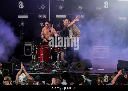 Bearded Theory - Day 2 - Performances  Featuring: Slaves Where: Lichfield, Derbyshire, United Kingdom When: 26 May 2017 Credit: WENN.com Stock Photo