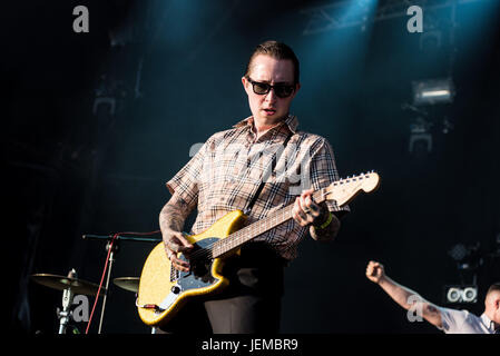 Bearded Theory - Day 2 - Performances  Featuring: Slaves Where: Lichfield, Derbyshire, United Kingdom When: 26 May 2017 Credit: WENN.com Stock Photo