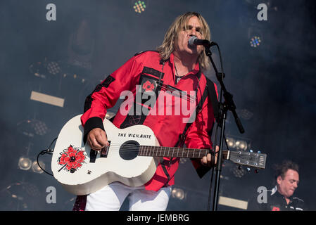 Bearded Theory - Day 2 - Performances  Featuring: The Alarm Where: Lichfield, Derbyshire, United Kingdom When: 26 May 2017 Credit: WENN.com Stock Photo