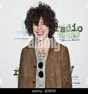 Bala Cynwyd, PA, USA. 31st May, 2017. American Singer-Songwriter LP Visits Radio 104.5's Performance Theatre. Stock Photo