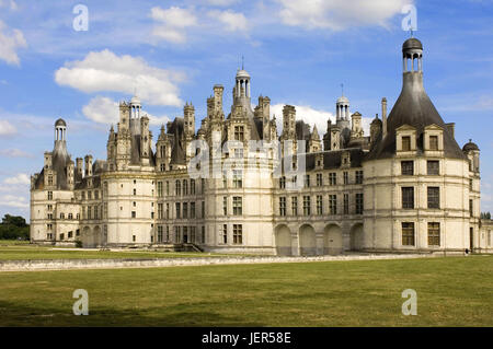 Schloss Chambord Stock Photo Alamy