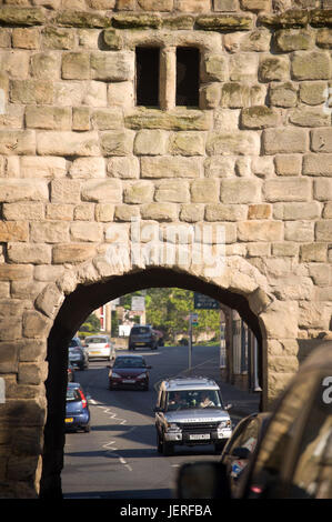 The Bondgate Tower, Alnwick, Northumberland Stock Photo