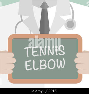 Board Tennis Elbow Stock Photo