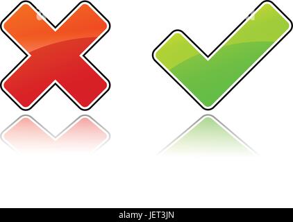 web check Stock Vector