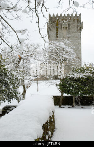 Montalegre Castle in Portugal Stock Photo - Alamy