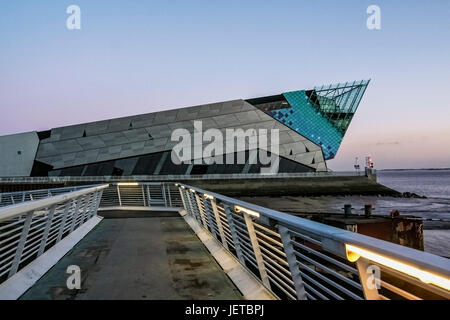 The Deep Aquarium in Hull in England Stock Photo