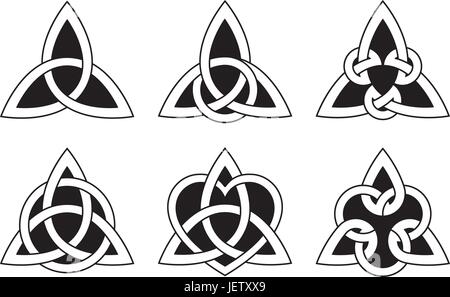 knot isolated Stock Vector