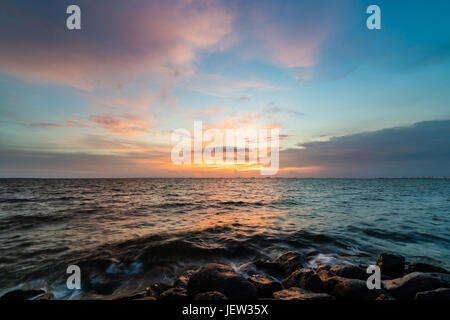 Manila bay sunset Stock Photo