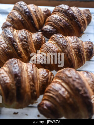 Copyrighted Image by Paul Slater/PSI - Baked food, Croissants Stock Photo