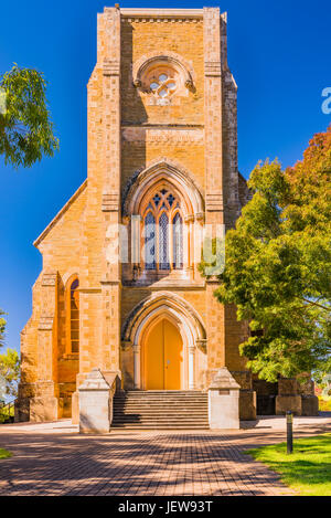 Saint Aloysius Church at Sevenhill winery in the Clare Valley, South Australia Stock Photo