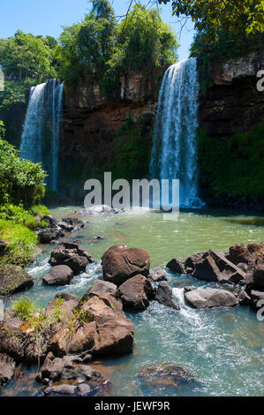 Unesco world heritage sight, the Iguazu waterfalls,  Argentina, South America Stock Photo