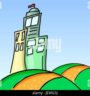 graphic window Stock Vector