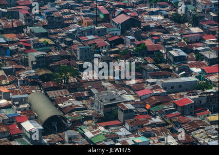 Aerials of Manila, Philippines Stock Photo