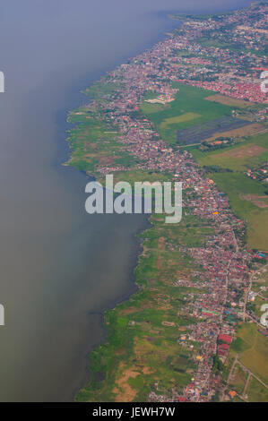 Aerials of Manila, Philippines Stock Photo