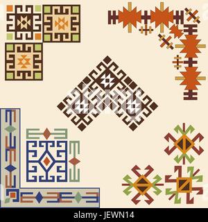graphic, antique, corner, element, accent, decorative, frame, emphasize, Stock Vector