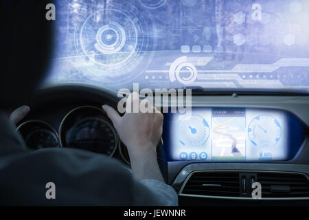 Composite image of interface Stock Photo - Alamy